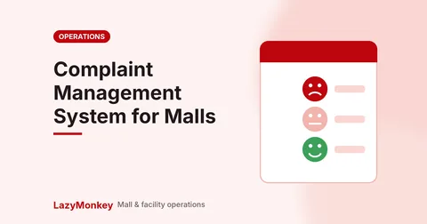Complaint management system for malls cover