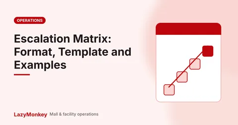 Escalation matrix template cover